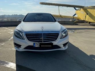 mercedes-benz s 550 mercedes s550 amg бяла перла, headup, distronic