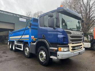 2019 scania p450 8x4 tipper