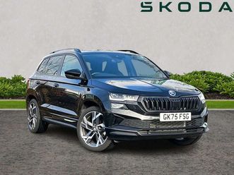 skoda karoq 2.0 tdi [150] sportline edition 4x4 5dr dsg suv 2025, 5000 miles, £35995 - 33133499 - exchangeandmart.co.uk