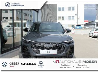 audi q5 tdiqu. s-tr. s-line*tech+*mtrx*360*acc*sofort