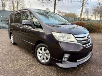 2011 nissan serena highway star 2.0 auto mpv 8 seats 4/b grade ulez comp mpv petrol automatic