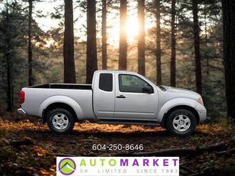 2006 nissan frontier le ext. cab 4x4 blowout sale! inspected & wrnty