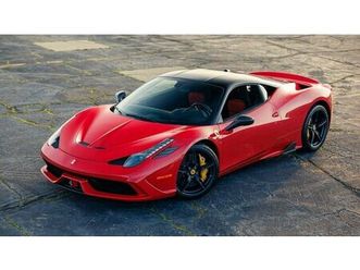 2015 ferrari 458 italia speciale coupe