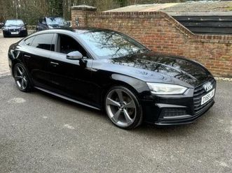 2.0 tfsi 40 black edition sportback s tronic euro 6 (start/stop) 5dr
