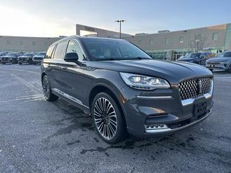 used 2024 lincoln aviator black label awd