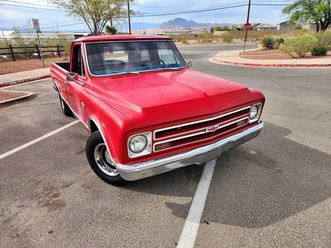 1967 chevrolet c/k pickup 1500 5k miles, classic pickup long-bed, a/c, rust-free