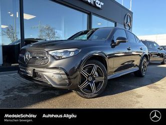 mercedes-benz glc 220 d 4m coupé amg ahk distr mem sound night