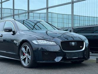jaguar xf sportbrake first edition 3.0 leder s e se