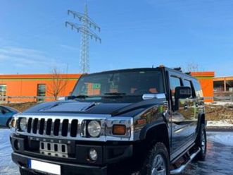 hummer h2 6.2 v8 luxury 2-hand 7 sitze lpg ahk 3.5t
