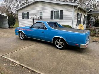 1986 chevrolet el camino-55k original miles-very clean