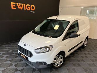ford transit courier ( 10 825 ht ) fourgon 1.5l 100ch carplay tva récupérable 1ere main