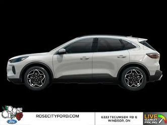 2026 ford escape platinum