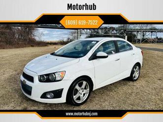 2016 chevy sonic ltz only 87k