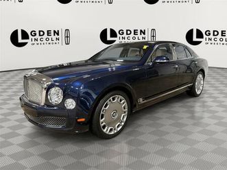 used 2016 bentley mulsanne base