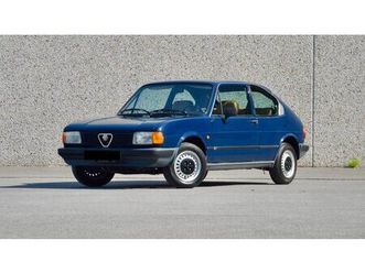 1981 alfa romeo alfasud quadrifoglio verde a vendre