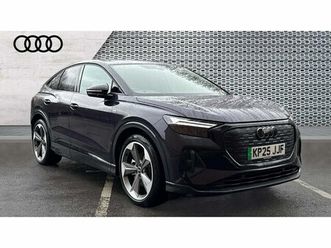 audi q4 sportback e-tron black edition 45