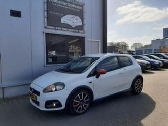 fiat grande punto 1.4-16v abarth turbo clima cruise leer cam — fiat — marktplaats