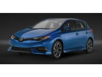 2016 scion im 4dr hb cvt