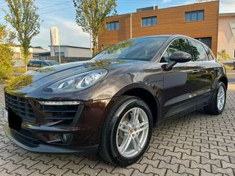 porsch macan s diesel scheckheftgegeflegt garagenwagen