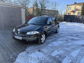 renault megane sedan 2.0 16v benzyna stan bdb oplaty kutno • olx.pl
