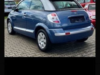 citroen c3 pluriel cabrio vollleder klima