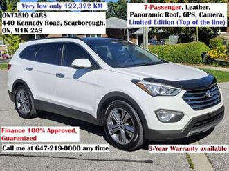 2016 hyundai santa fe xl limited awd