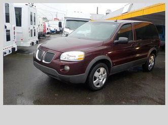 2009 pontiac montana van