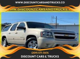 2013 chevrolet suburban lt v8 flex fuel 5.3lt leather seats family siz