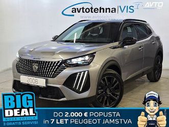 peugeot 2008 gt hibrid 145 i masaža i alkantara i el. sedeži