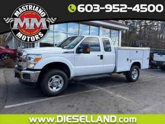 2016 ford super duty f-250 f250 f 250 srw 4x4 supercab 6.2l v8 utility body only