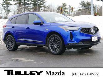 used 2022 acura rdx a-spec advance package