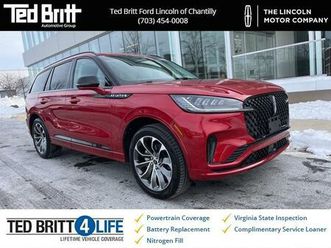 used 2025 lincoln aviator premiere