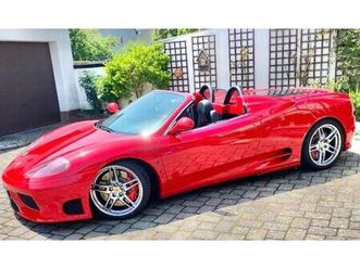 ferrari 360 spider spider novitec umbau top