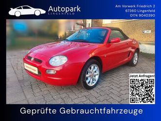 mgf 1.8i 88 kw klima, alu, vollleder hu neu