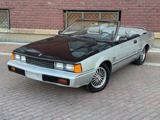 rare! 1983 datsun by nissan 200sx acc convertible conversion! 5sp! 66k