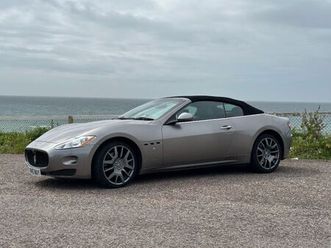 maserati, grancabrio, convertible, 2010, semi-auto, 4691 (cc), 2 doors
