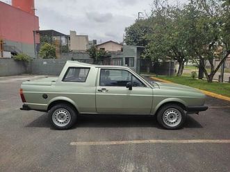 volkswagen saveiro diesel (todas) 1986