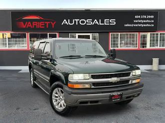 2004 chevrolet suburban 4dr 1500 4wd ls1, free 10,000 km lubrico