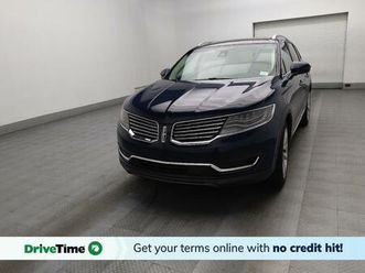 used 2018 lincoln mkx black label