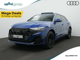 audi q8 e-tron pro line s 55 tfsi e 290 kw / 394 pk | bang & olufsen premium | 23 inch | panoramadak | trekhaak | tour pakket | luchtvering |