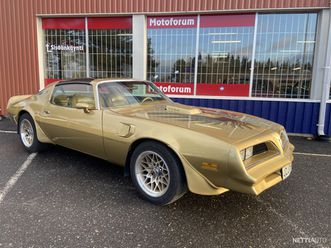 trans am 6600cm3 gold special edition harvinainen!!!