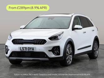 2021 kia niro 1.6 gdi 4 suv 5dr petrol hybrid dct euro 6 (start/stop) (139 bhp) - nav - heated s suv hyb...