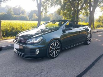golf 6 gti cabrio vollausstattung sammlerzustand