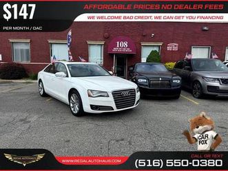 $147/mo - 2012 audi a8 a 8 a-8 l sdn