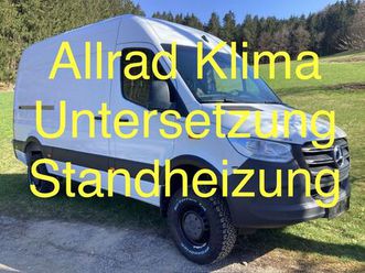 sprinter oberaigner allrad 4x4 klima untersetzung standhzg