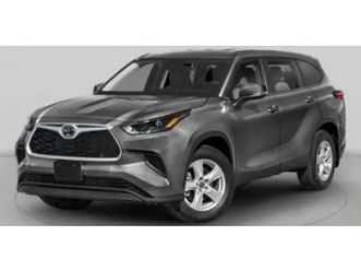 2023 toyota highlander