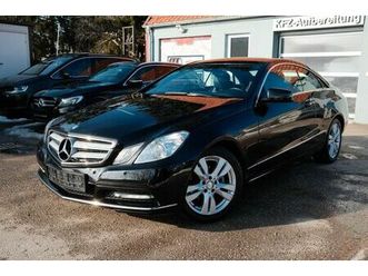 mercedes-benz e200 coupe cgi blueefficiency - tüv! - 8.-fach!