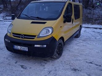 sprzedam busa opla vivaro 6 osobowy kamienna góra • olx.pl