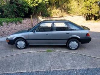 ② propriétaire d'une honda concerto 1.6-16v automat .2. année — oldtimers & ancêtres — 2ememain