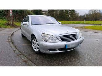 mercedes s-klasse w220 430 lpg gas tüv